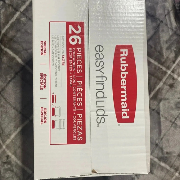 Rubbermaid Set, Tupperware 26 Piece set! New! - Picture 2 of 3